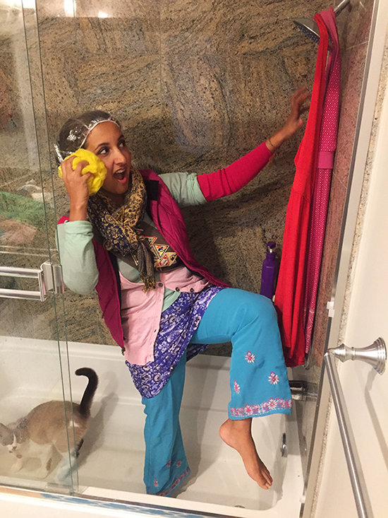 It's insane to shower with your clothes to save money on the cost of laundry. Value your time, energy and sanity.